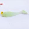 Светящаяся мини-мягкая приманка с Т-образным хвостом: Бионическая имитация рыбы рыболовные снасти