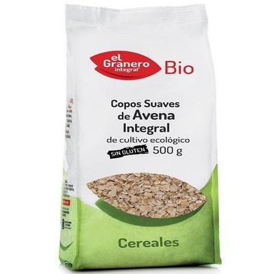 Granero Copos Suaves De Avena Integral Sin Gluten Bio 500
