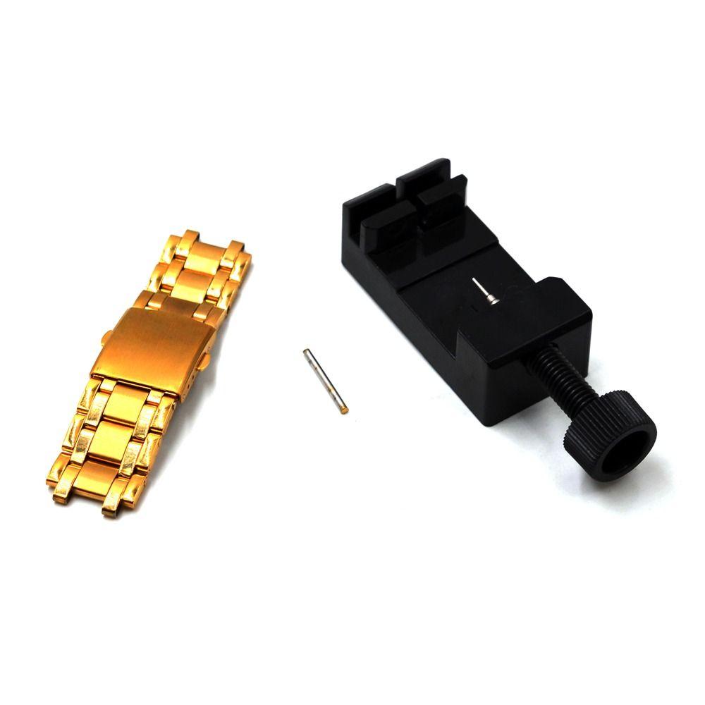 Качественный регулируемый браслет, ремешок для часов, набор инструментов для ремонта часов, съемник звеньев, штифтов, открыватель корпуса