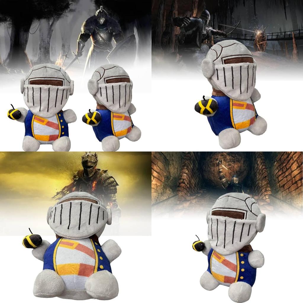 Очаровательная плюшевая игрушка Лимон из Dark Souls, супермягкая кукла из хрустального вельвета, 20 см
