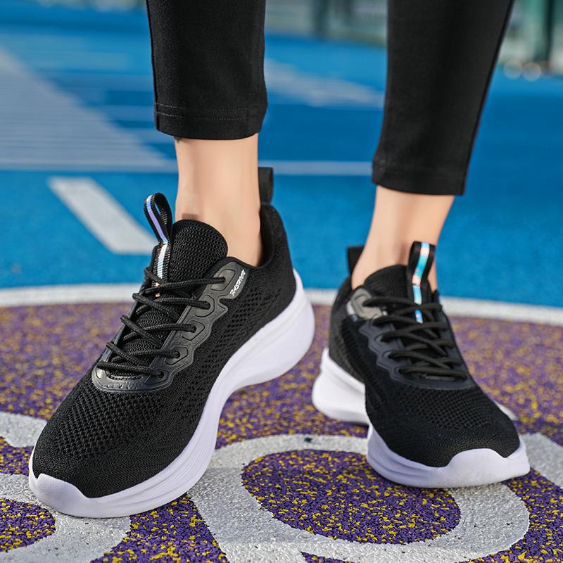 Спортивные женские кроссовки для бега, весна, новые, толстая подошва, легкие, походные, удобные, для фитнеса, тенниса для женщин
