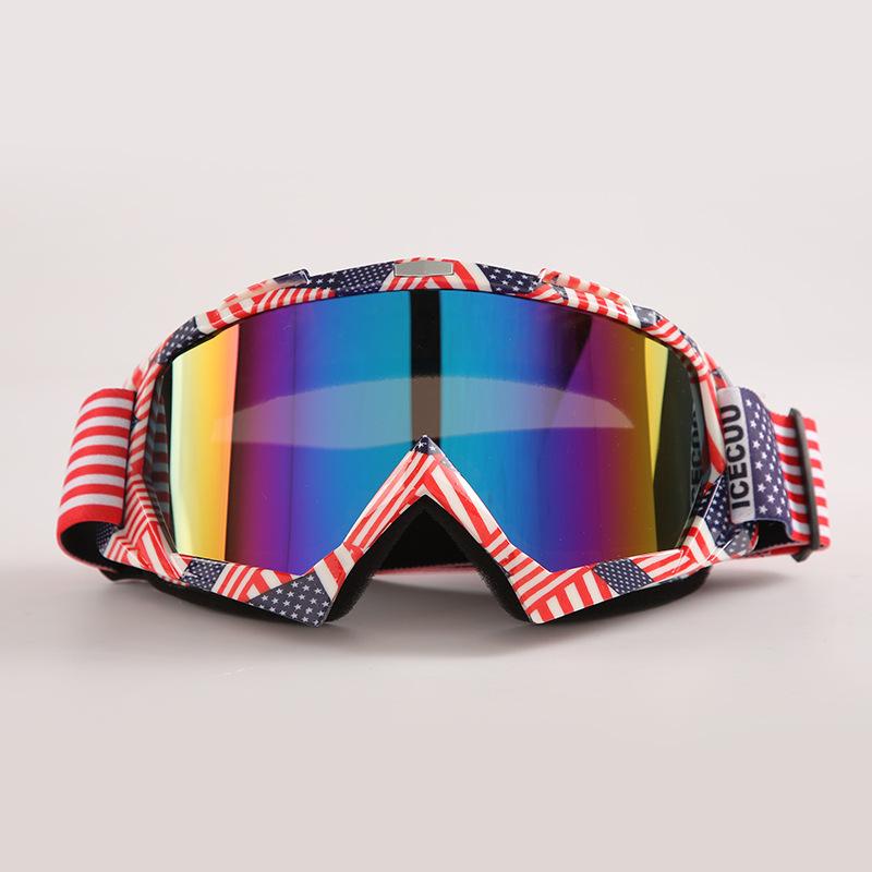 Cycling goggles Anti-fog and windproof sand glasses Boys and girls outdoor ski goggles