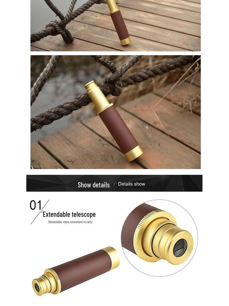 Pirate Monocular Night Vision Telescope – Movie Prop & Mid-Autumn Gift