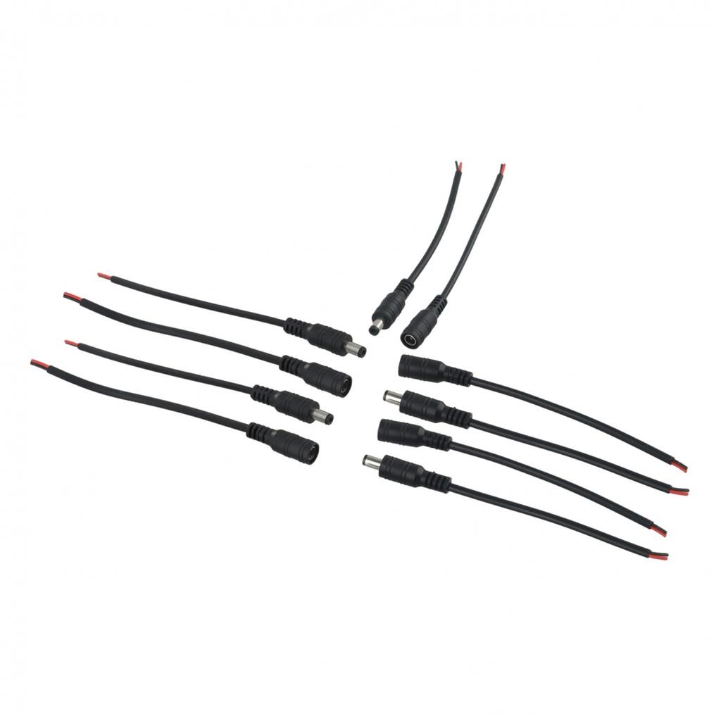 Для подключения светодиодной ленты Разъем шнура питания постоянного тока 5 пар