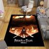 Fashion A-attack On T-titan Carpet for Living Room Bedroom Area Rugs Kitchen Un-slip Floor Mat Alfombra Birthday Gift Poster Mat