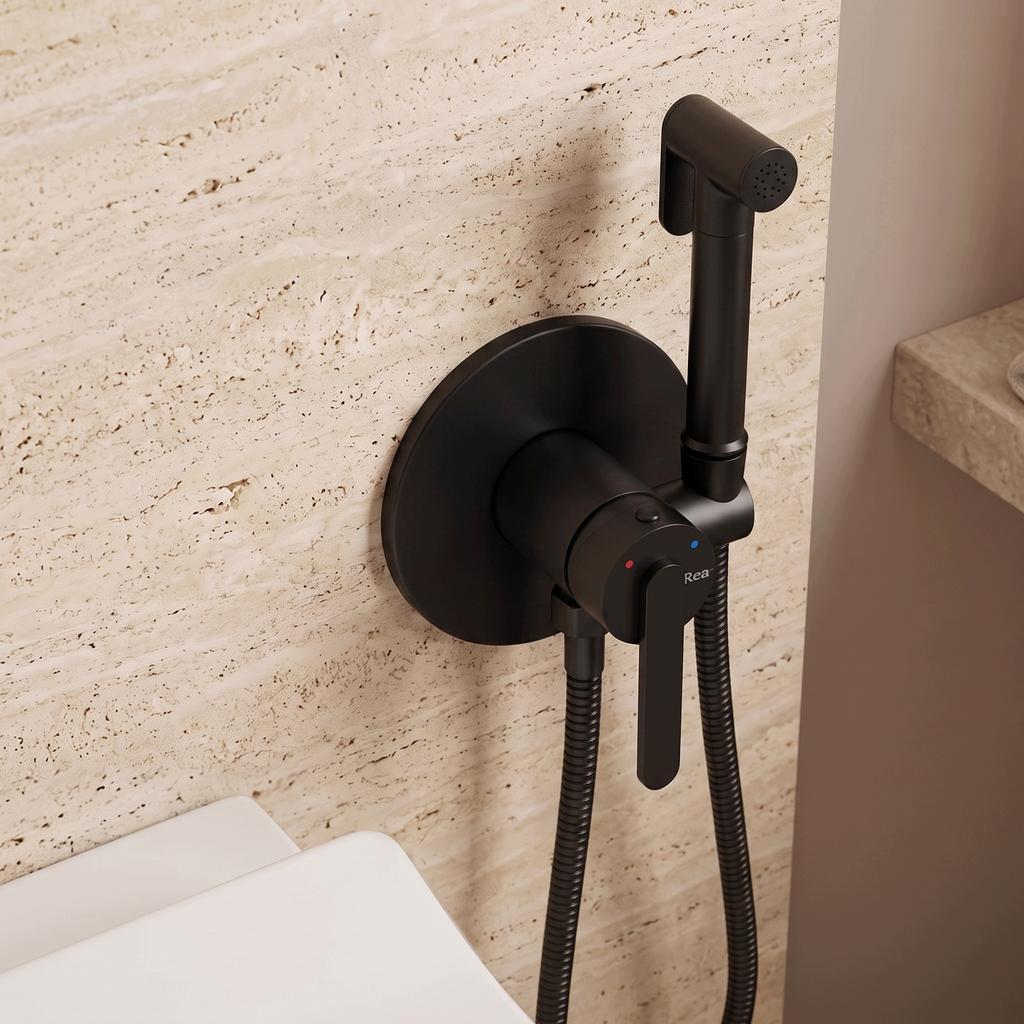 Black Matte Bidet Faucet Concealed Black Mat Ontario Bidet Faucet