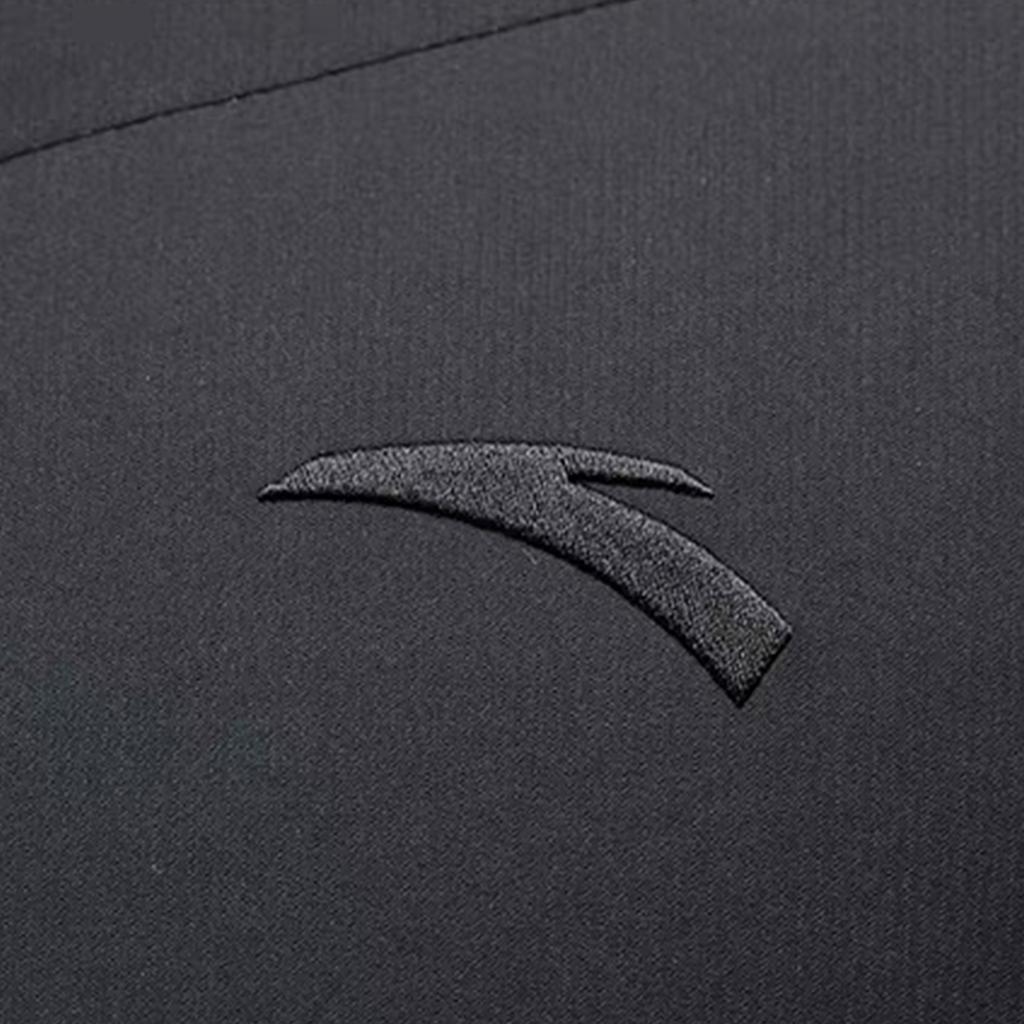 Anta Теплая Модная Удобная Длинная Спортивная Зимняя Тренировочная Уличная Пуховая Куртка Унисекс Верхняя Одежда Базовый Черный 452540212-2