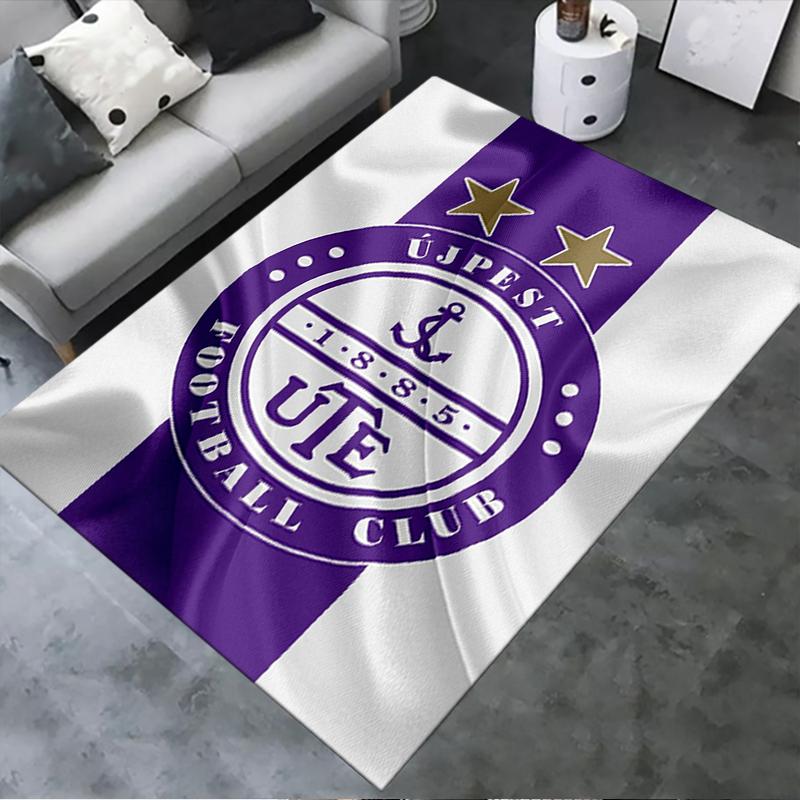 2025 New Ujpest FC Carpet Rug for Living Room Bedroom Home Sofa Decoration,Kids play Non-slip Floor Mat