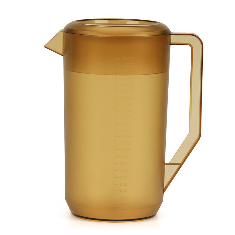 Пластиковый чайник для холодной воды большой емкости со шкалой для сока, чая и мерной доской