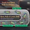 Non-Toxic Jjrc 2.4G Rc Racing Drift Car Dazzing With Lights Spray Model Kids Toys 4Wd Remote Control High Speed Vehicle Children Birthday Gift