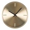 Horloge murale doré ronde en aluminium Ø 30 cm