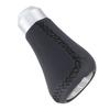 Universal Car Vehicle 6 Speed Gear Shift Knob PU Shifter Stick with 3 Hoses Black