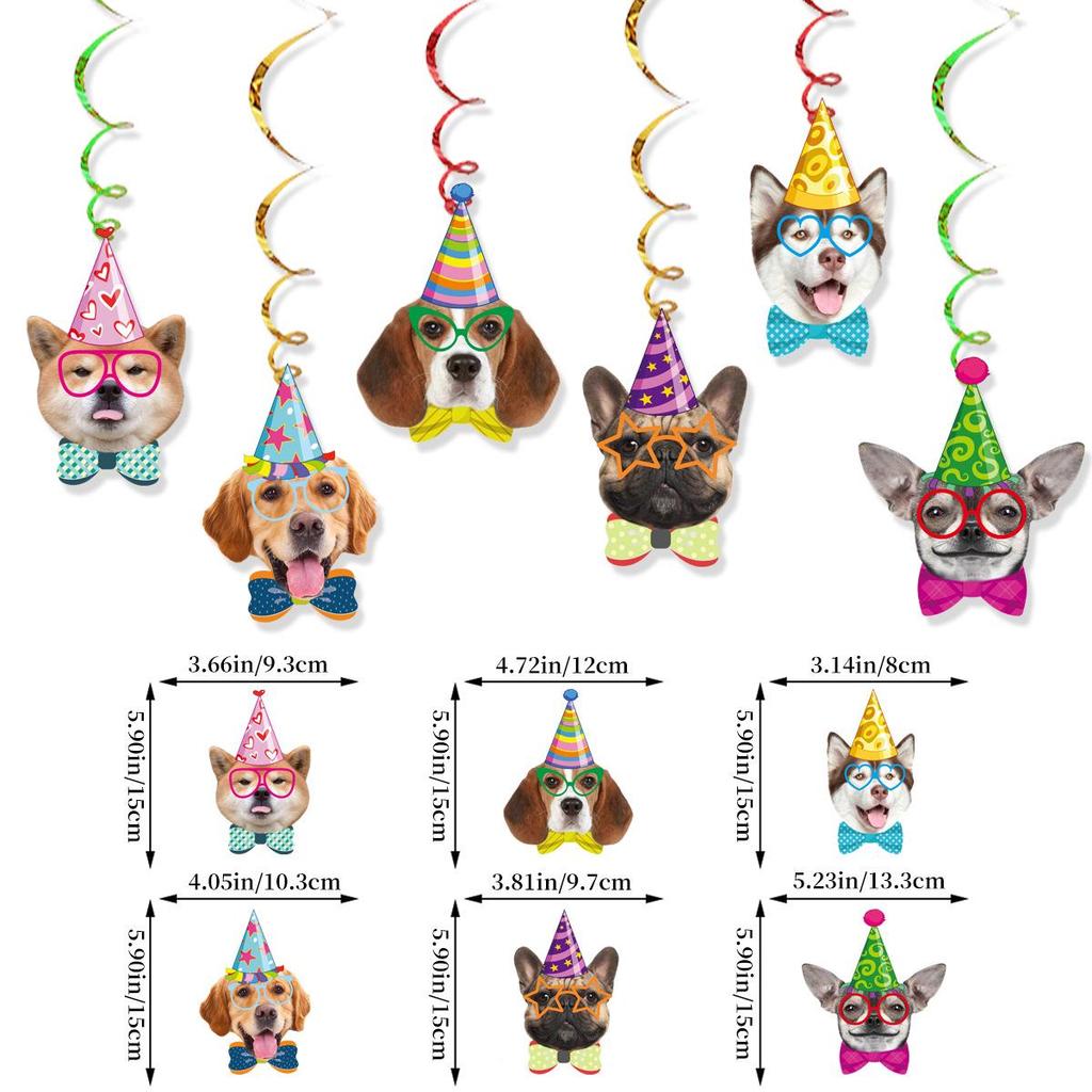 Pet Birthday Party Banner for Dogs and Cats
