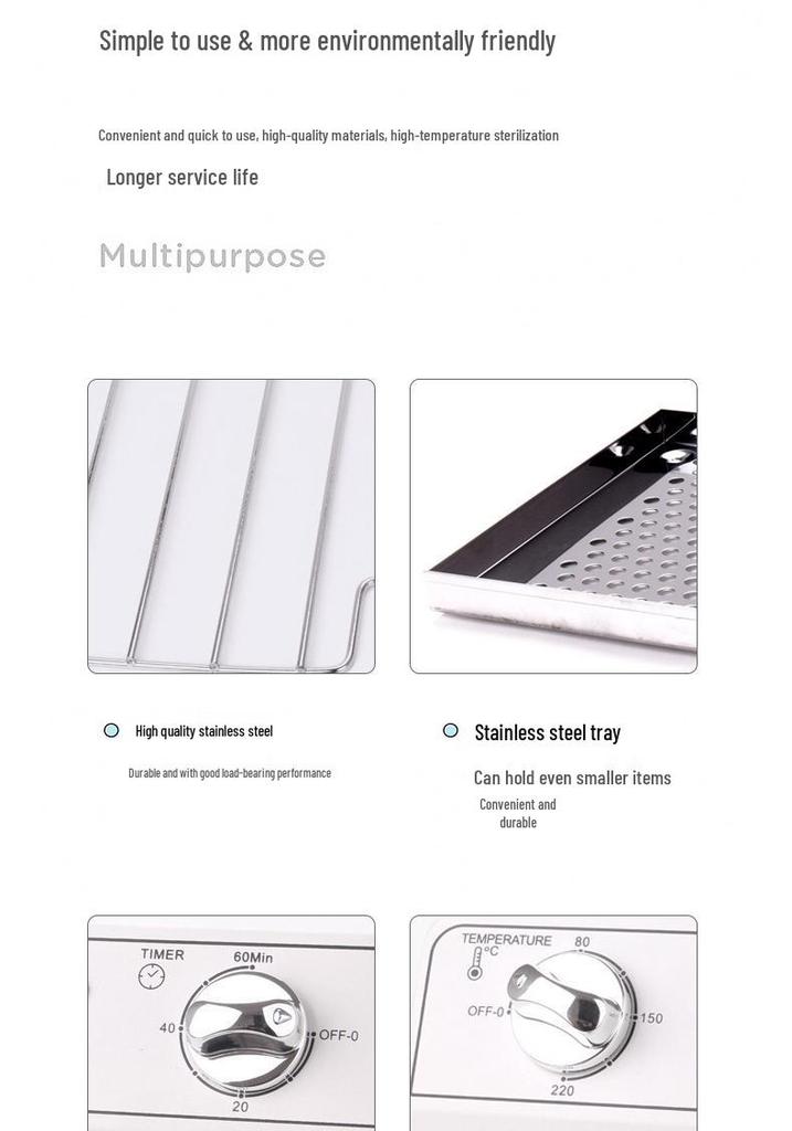 Multi-Purpose High-Temp Sterilizer for Beauty, Dental, Hair & Nail Tools
