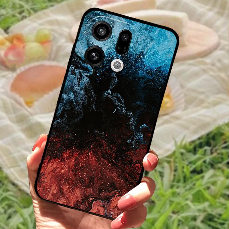 Чехол для OPPO Find X9 Pro FindX9 Силиконовый Мягкий TPU Чехол для Телефона для OPPO Find X9Pro X 9 Чехол Бампер Противоударный Funda Coque PLJ110