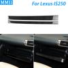 Для Lexus IS250 2013-коробка для хранения второго пилота из углеродного волокна, панель, декоративные полоски, аксессуары для украшения салона автомобиля