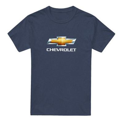 Унисекс Взрослая футболка с бабочкой Chevrolet