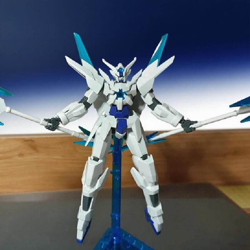 Hg 1/144 Jms Оригинальный Цвет Временная Сборная Модель Набор Фигурок Образовательные Игрушки для Детей Пластиковая Модель Коллекционные Подарки для Мальчиков