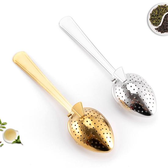 Чайный диффузор из нержавеющей стали с крючком, мелкими отверстиями, фильтром для заваривания листового чая и кофе, портативным заварником для дома и путешествий