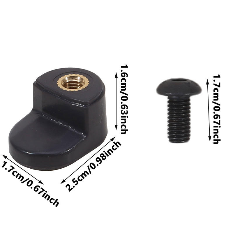 Крючок для заднего крыла электросамоката с прочным креплением для перевозки сумок и личных вещей во время поездок на работу или за покупками