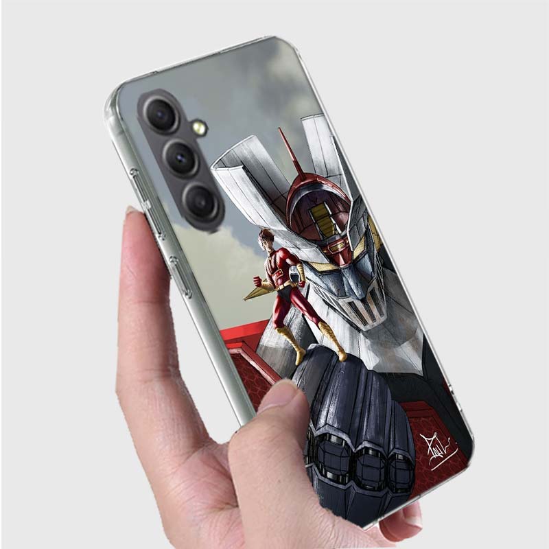 G-Goldorak UFO Robot Phone Case For Samsung A15 A25 A35 A55 A12 A22 A32 A52S A13 A23 A33 A53 A14 A24 A34 A54 Galaxy A8 A6 A7 A72