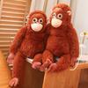 Gorilla Doll Plush Toy Long-arm Monkey Doll Long-arm Monkey Baby Comforting Pillow