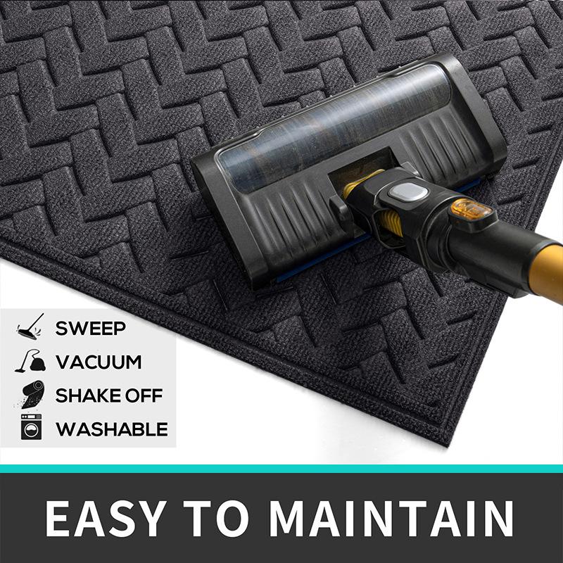 Commercial Rubber Non-slip Entry Carpet Floor Mat Door Mat Entry Mat Outdoor Hotel Polyester Nordic Wind Foot Mat