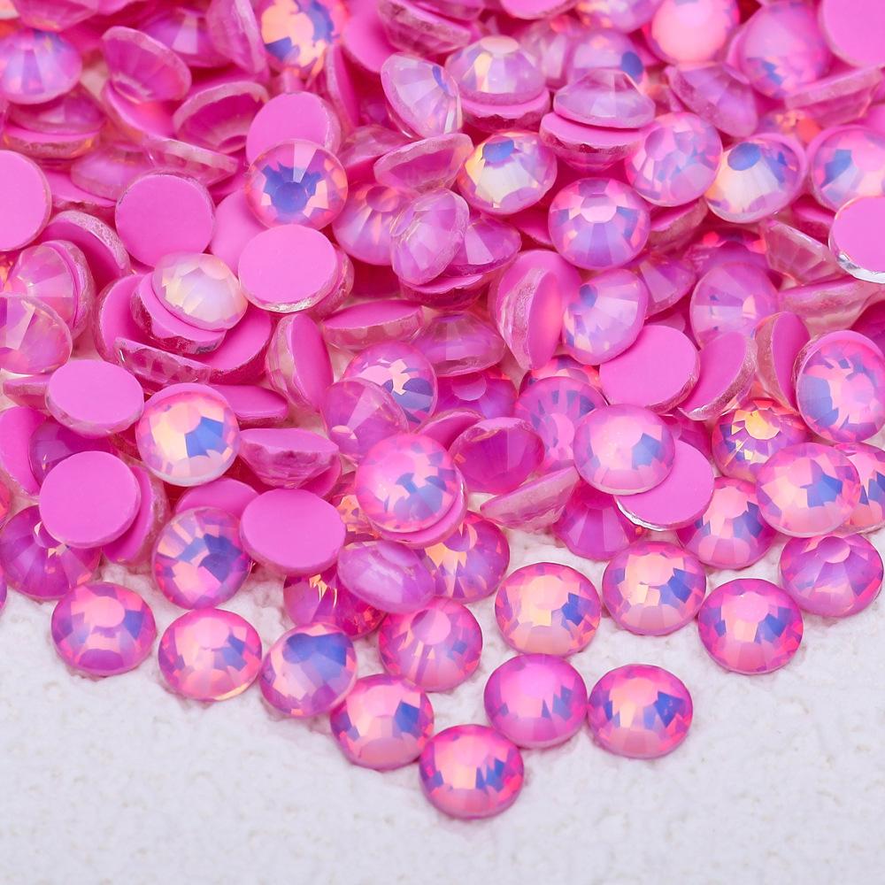 Weichen флуоресцентное протеиновое сверло, плоское дно, стеклянные стразы, неоновый свет, сделай сам, светящийся нейл-арт, ювелирное сверло для ногтей