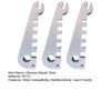 3Pcs Eyeglass Frame Adjustment Tools Eyeglass Curvature Adjuster Temple Arm Nose Pad Adjuster Professional Optician Tools for DIY Glasses