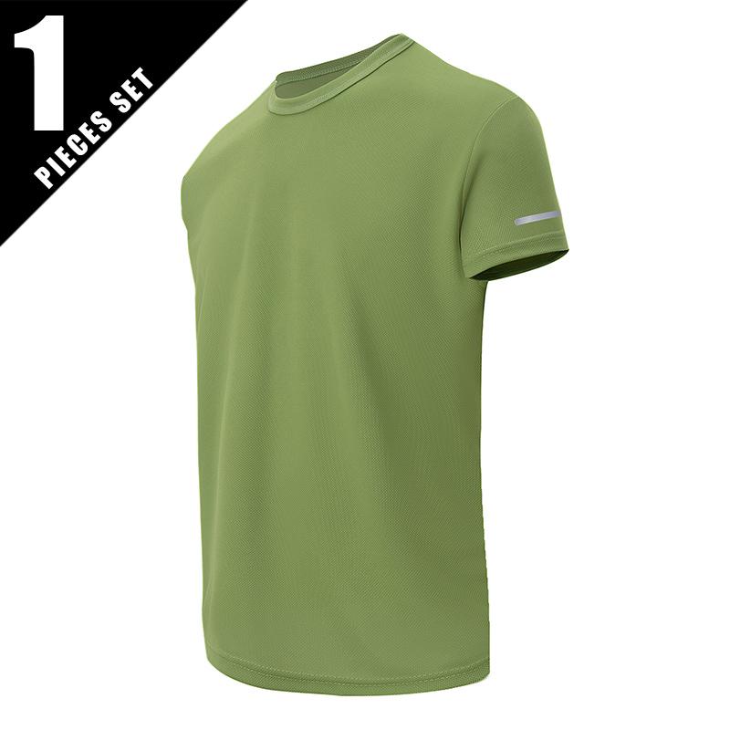 1/3 Men's Four Season 3D Printed T-shirt Casual and Comfortable Sports and Fitness Clothing Simple Daily Versatile Short Sleeved Tops