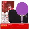 DHS Table Tennis Racket - Beginner To Pro Level, Horizontal & Vertical Orientation