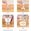 Compact Wireless Electric Garlic Chopper & Masher: Multi-functional Kitchen Tool for Mincing and Mashing Garlic
