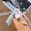 Bag Charm Braided Rope Bag Pendant High-grade Love Tassel Keyring  Friends Birthday Gifts