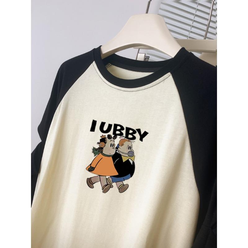 Женская футболка Autumn Hollow с длинными рукавами и базовым топом