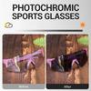 Фотохромные велоочки SCVCN с защитой UV400, спортивные очки для MTB, для велосипеда, гольфа, кемпинга, вождения, на открытом воздухе