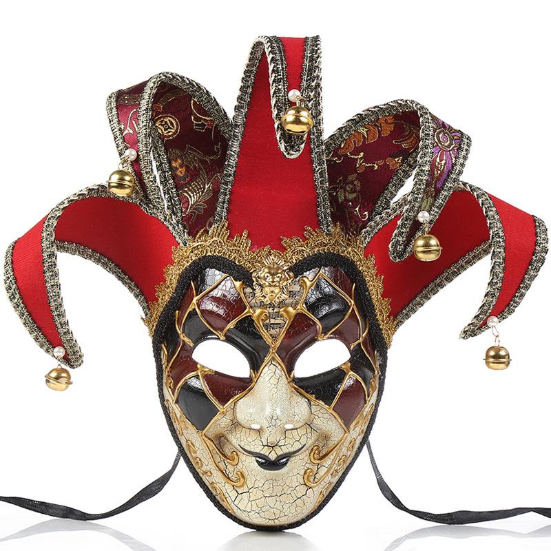 Creative Clown Mask Halloween Horror Dress Up Mask Decoration Party