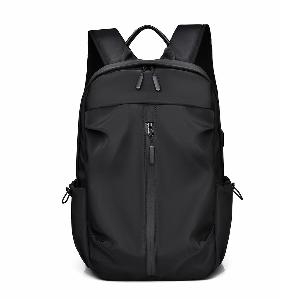 Casual Backpack Men'S Trendy College Student Schoolbag Fashionable Simple Commuter Lightweight Computer Bag Spot