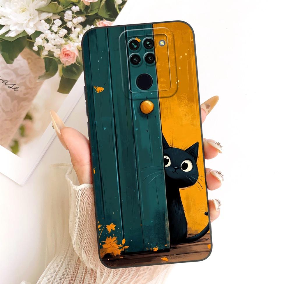 Чехол Для Redmi Note 9 4G Чехол Обложка Модный Мультяшный Милый Забавный Расписной Силиконовый Чехол M2003J15SC M2003J15SG M2003J15SS