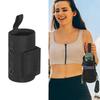 Магнитная сумка-держатель для бутылки с водой для спортзала из прочной ткани Оксфорд 900D с несколькими отделениями и регулируемым плечевым ремнем для фитнес-аксессуаров