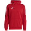 Adidas Tiro 21 Sweat Hoody, Mens Red Sweatshirt
