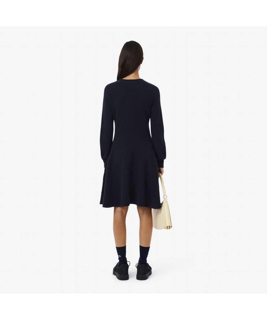 Lacoste Women'S Wool Fit-And-Flare Mini Dress Ef4161-55N 166
