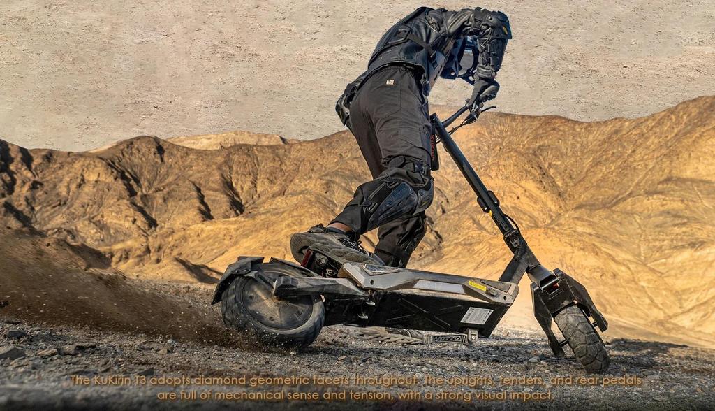 KuKirin T3 Foldable Electric Scooter 800W Brushless Motor 48V 15.6Ah 58KM Long Range 10" All-Terrain Off-Road E-Scooter