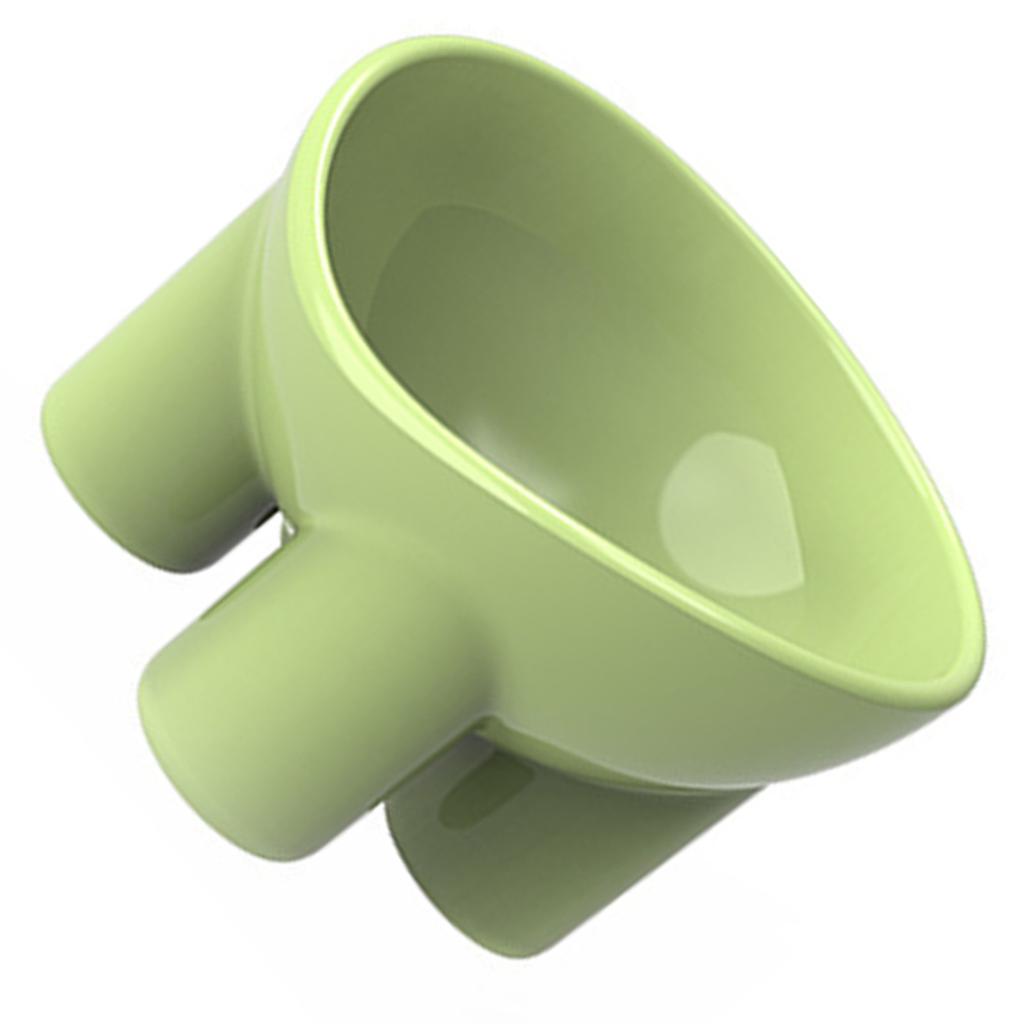 Приподнятая миска для кошек Приподнятая миска для собак Пластиковая миска для домашних животных Защищающая позвоночник питомца Миска для еды