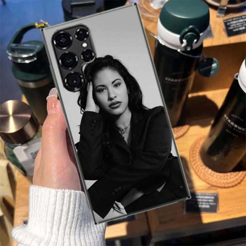 Чехол для телефона S-Selena Quintanilla для Samsung Galaxy S26 Ultra S25 Edge S24 S23 FE S21 Plus S20 S22 S10 Чехол TPU Capa Shell