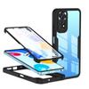 Чехол для телефона на 360 градусов для Xiaomi Redmi Note 11 Pro 12 5G 11S 10 10T 9 Redmi 12C A2 10C 10A 9C 9A 9T Прозрачный защитный чехол