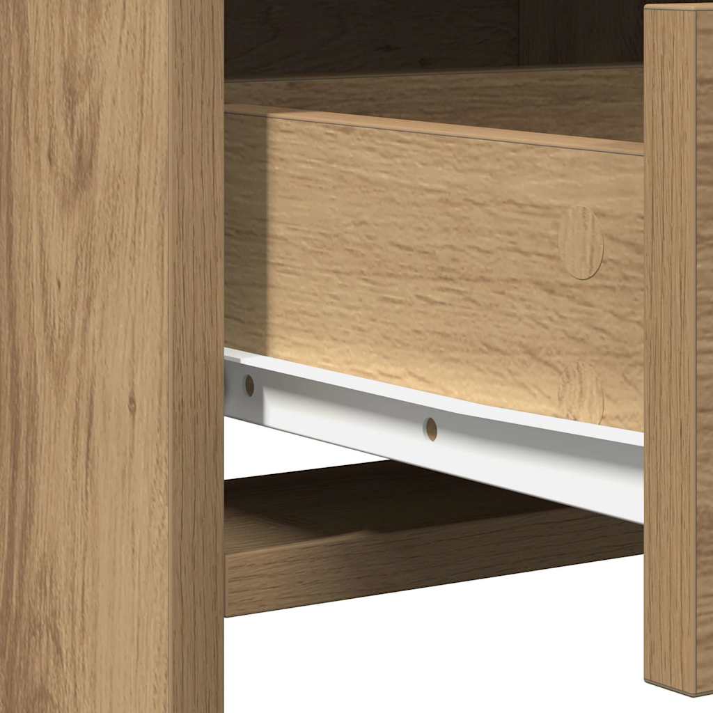 Makeup Table Artisan Oak 50 x 41 x 135 cm Particleboard
