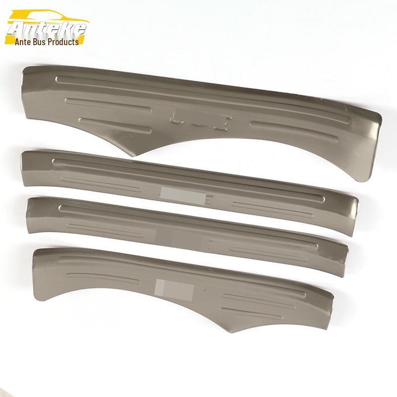 Peugeot 308 Bright Sill Strips: Bumper, Trunk, Pedal Trim Stickers