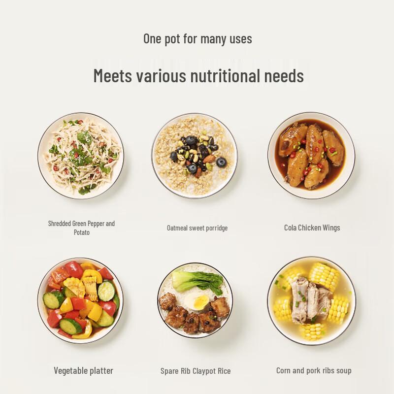 VELOSAN Moonstone Series Maifan Stone Non-Stick Cookware Set