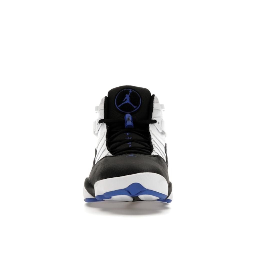 Air Jordan 6 Rings Game Royal Men Sneakers White Black 322992-142