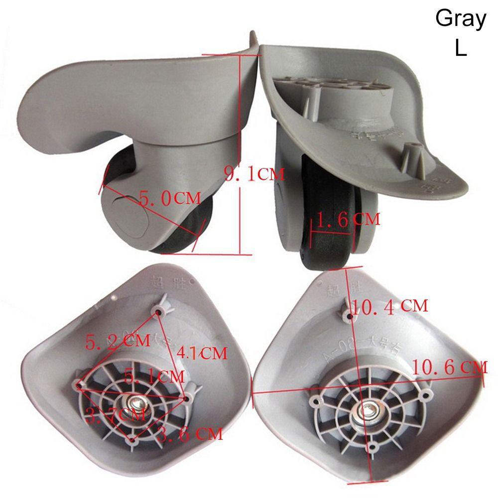 A08 Suitcases Spinner Caster Rubber Wheels Hand Spinner Suitcases Repair Luggage Wheels Replacement